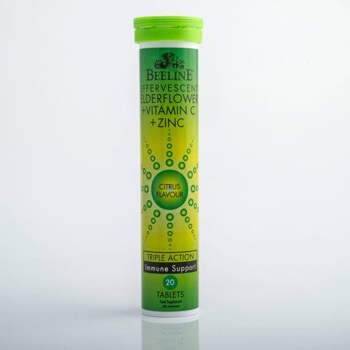 Beeline Effervescent Elderflower, Vitamin C & Zinc (20) Immune System