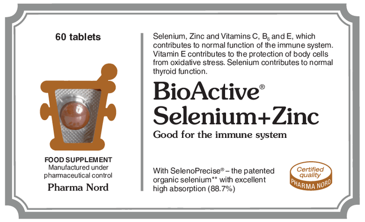 BioActive Selenium & Zinc 60 Immune System