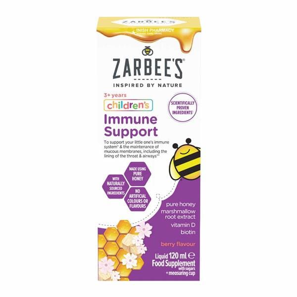 Zarbees Children's Immune Support Liquid 3 Years+ Immune System, Children Vitamins