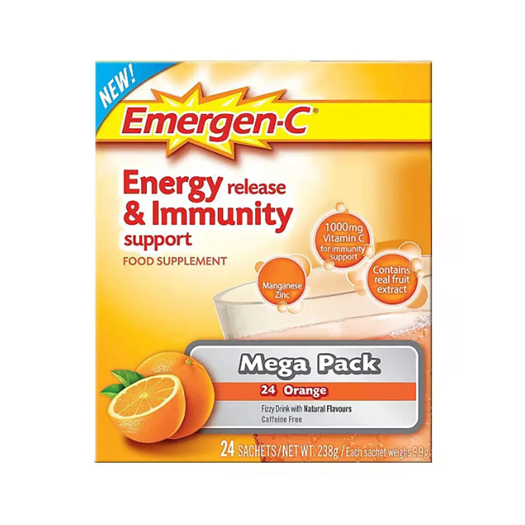 Emergen-C Energy Release & Immunity Support 24s Immune System