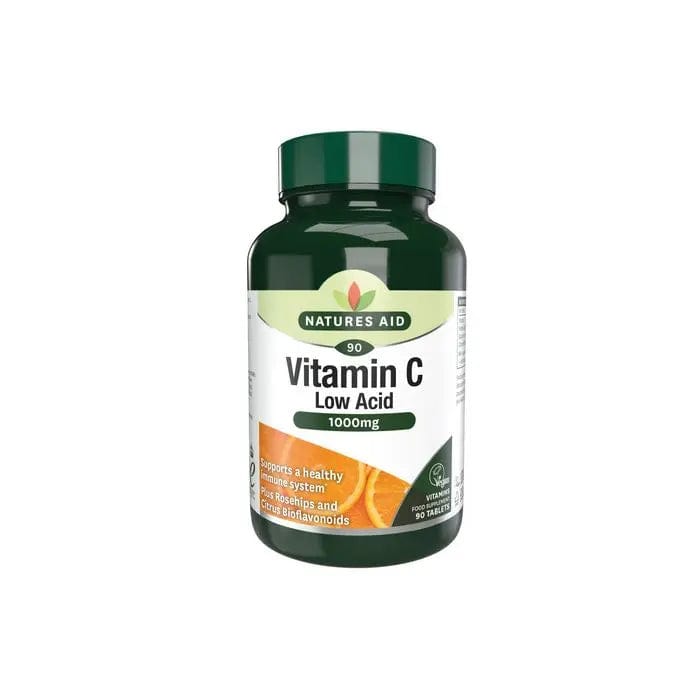 Natures Aid - Vitamin C 1000mg ~ Low Acid (90) Immune System