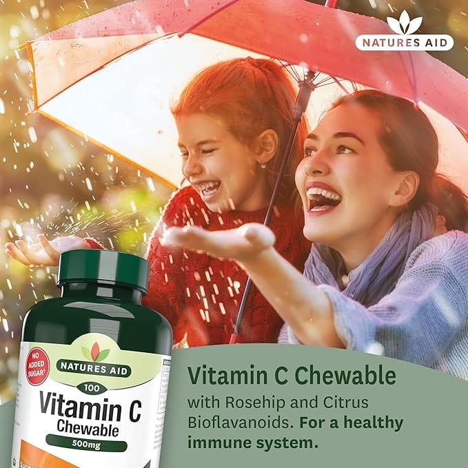 Natures Aid - Vitamin C 500mg (50) Immune System