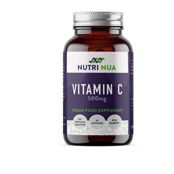 Nutri Nua Vitamin C 500mg 60 Immune System