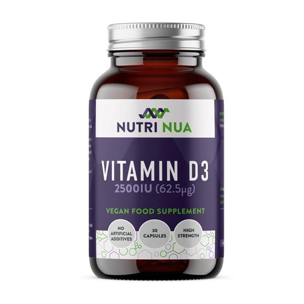 Nutri Nua Vitamin D3 2500IU 30 Immune System