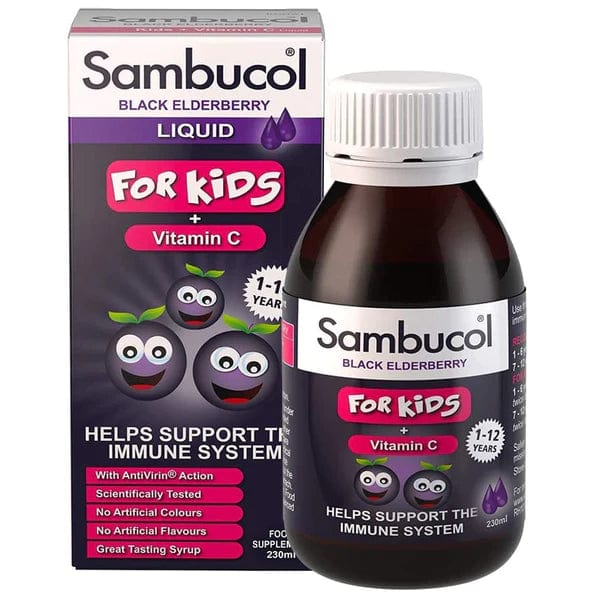 Sambucol Liquid For Kids with Vitamin C 230ml Immune System