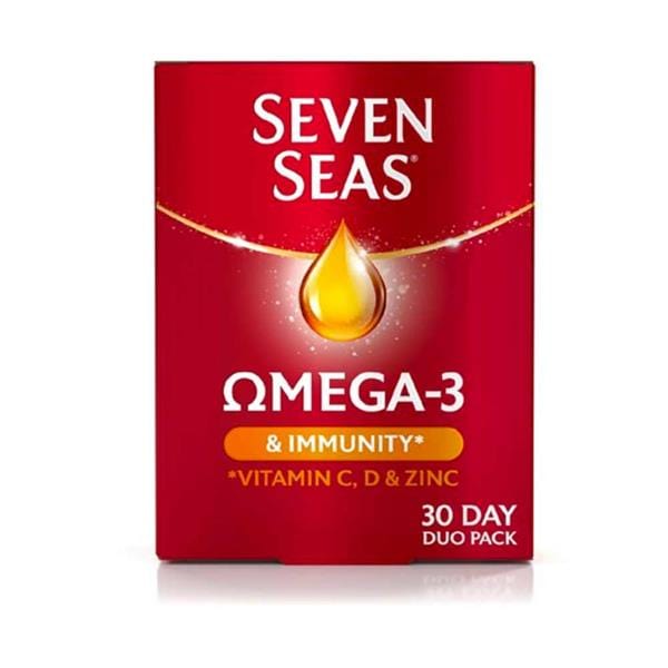 Seven Seas Omega 3 & Immunity 60 Immune System