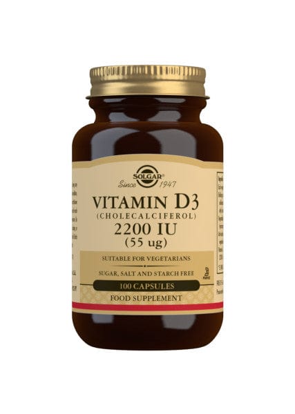 Solgar - Vitamin D3  2,200IU (100) Immune System