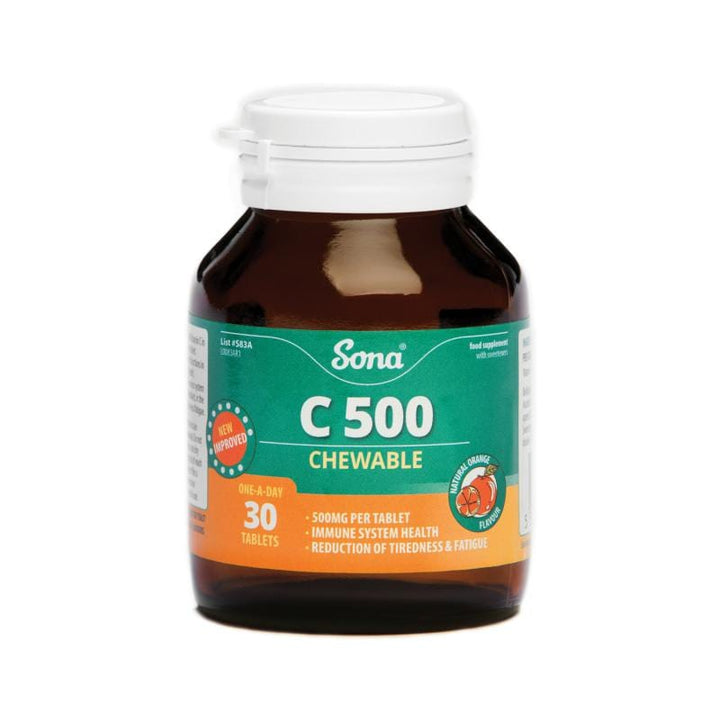 Sona C500 Chewable Tablets (30) Immune System