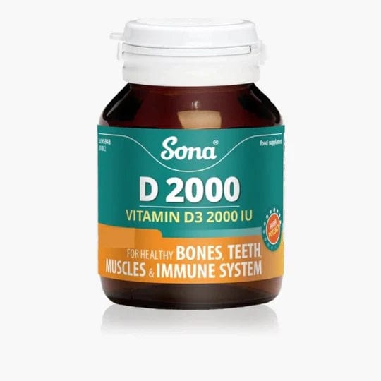 Sona Vitamin D3 2000IU (120) Immune System