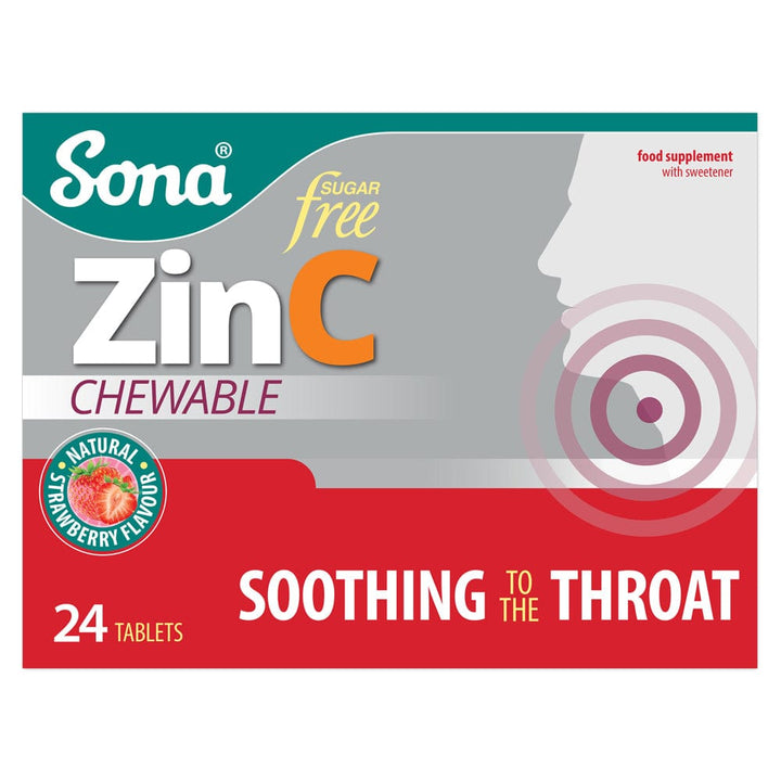 Sona - Zinc Chewable Tablets (24) Immune System