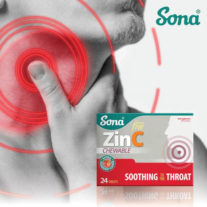 Sona ZinC Chewable Tablets 24 Immune System