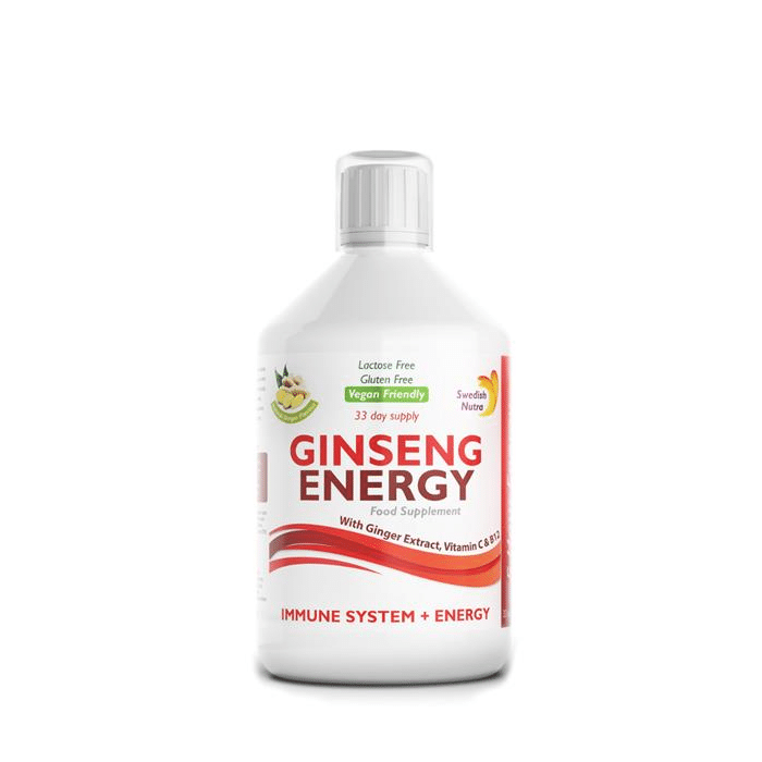 Swedish Nutra Ginseng Energy 500ml Immune System