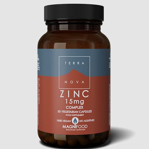 Terranova Zinc 15mg (50) Immune System