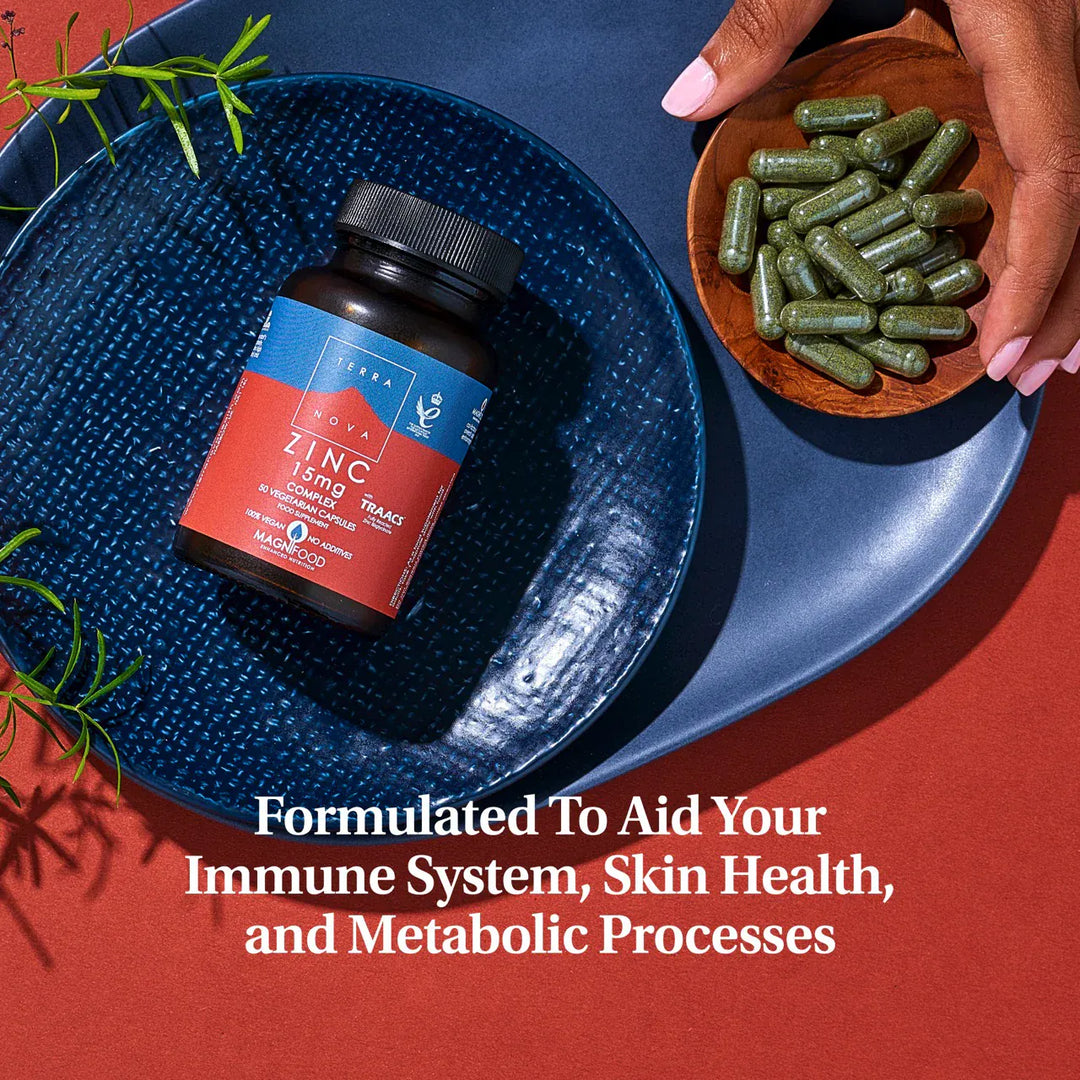 Terranova Zinc 15mg (50) Immune System Terranova Zinc 15mg (50)