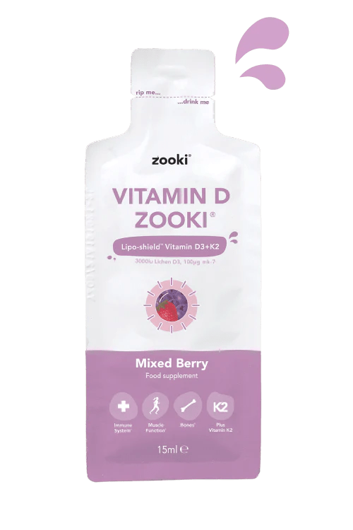 Your Zooki Vitamin D3 & K2 (20 x 15ml) Immune System