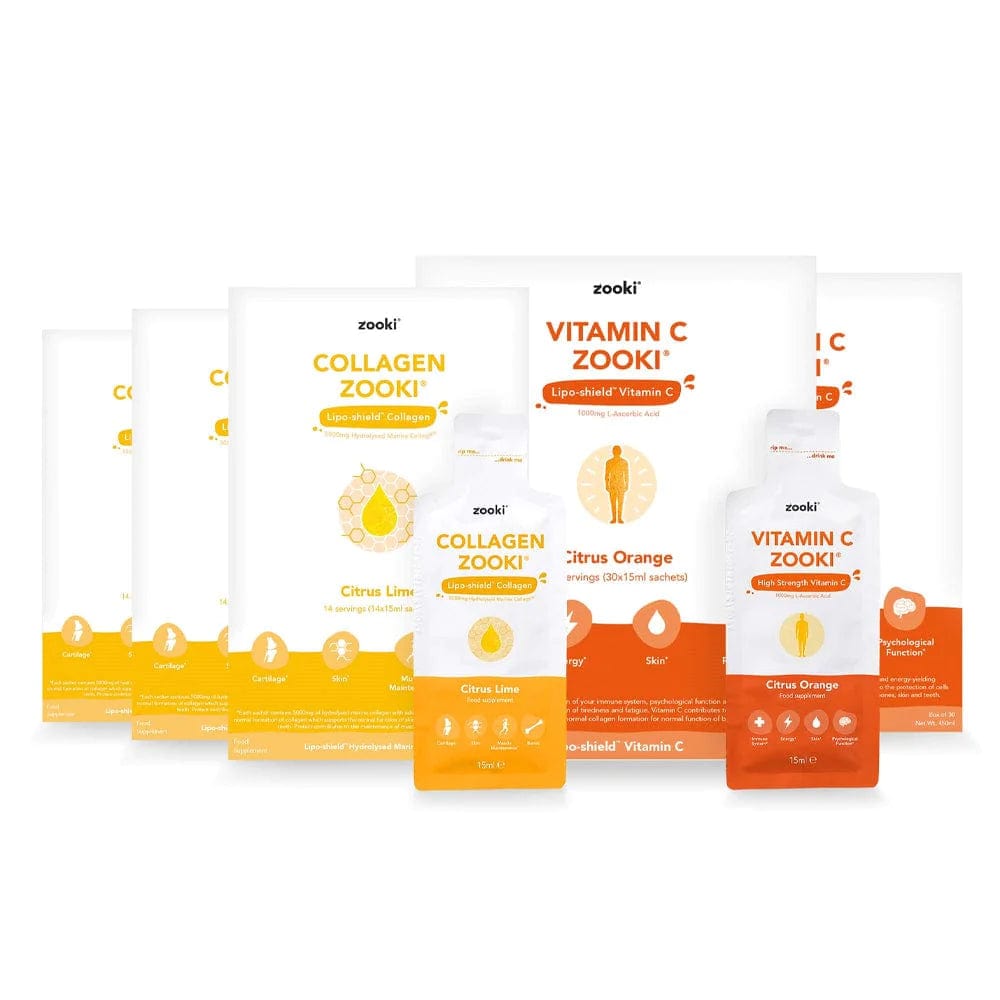 YourZooki Skin Bundle - Liposomal Vitamin C & Collagen Immune System