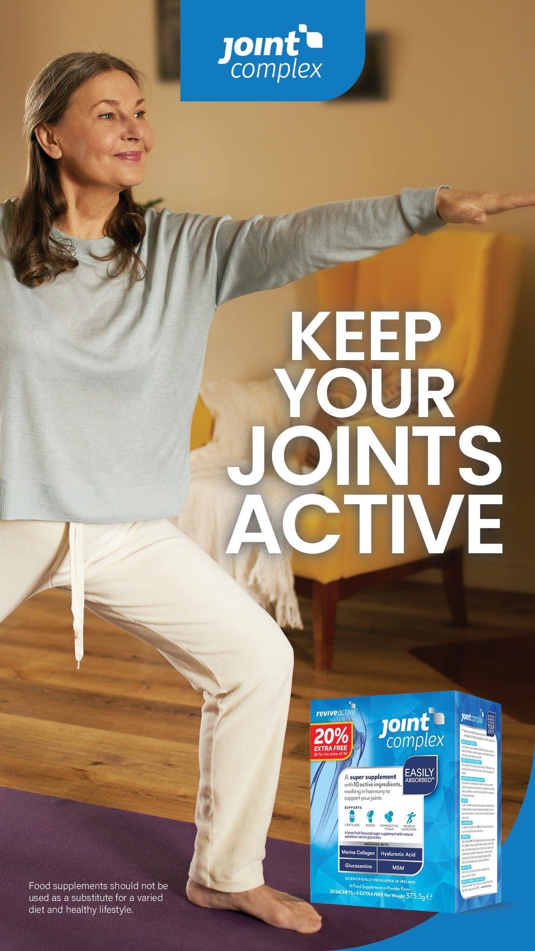 Revive Active Joint Complex ~ 20% Extra Free (30) Joints and Bones
