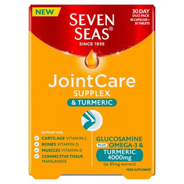 Seven Seas - Jointcare and Turmeric (60) Joints and Bones