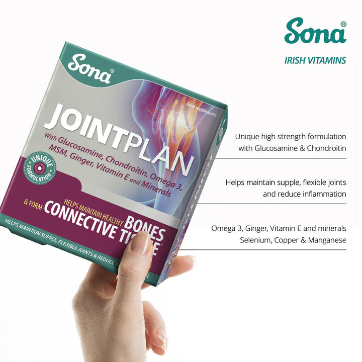 Sona JointPlan Tablets 60 Joints and Bones Sona JointPlan Tablets 60 | Joint Support &amp; Mobility Ireland