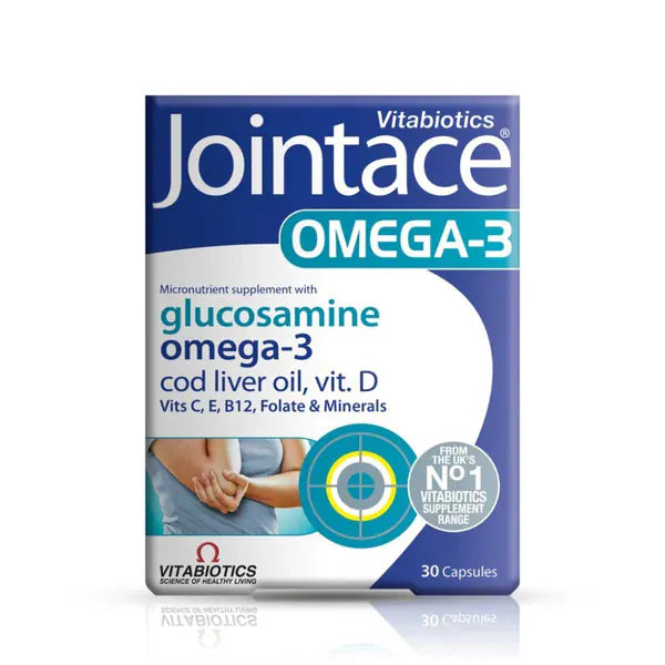 Vitabiotics Jointace Omega-3 Capsules 30 Joints and Bones Vitabiotics Jointace Omega-3 Capsules 30 | Joint Support Ireland