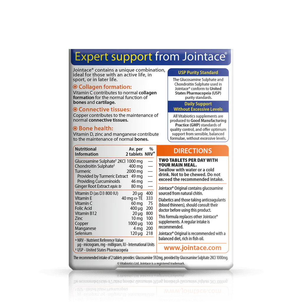 Vitabiotics Jointace Original 30 Tablets Joints and Bones Vitabiotics Jointace Original 30 Tablets | Joint Support Ireland