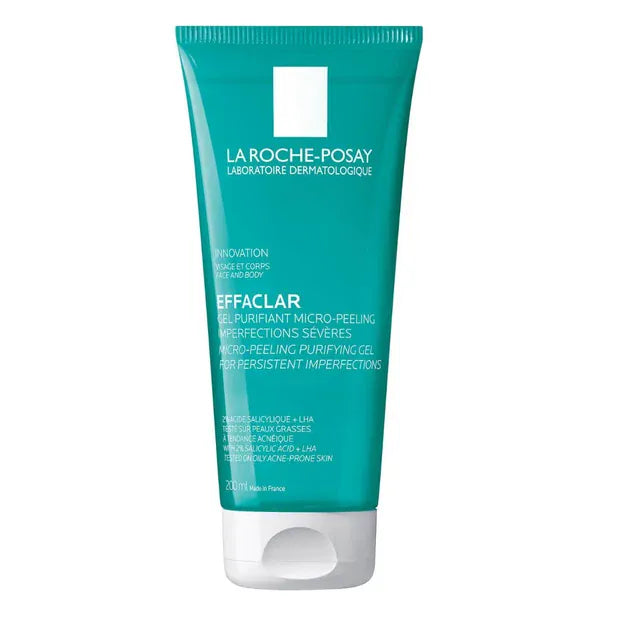 La Roche-Posay Effaclar Micro-Peeling Purifying Foaming Wash For Face &amp; Body 200ml