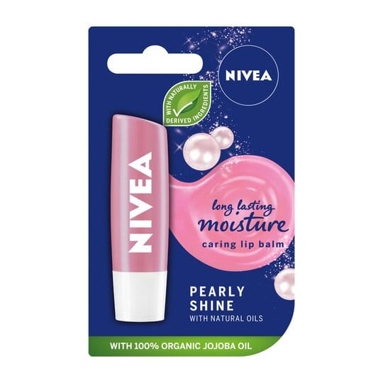 Nivea Lip Care Pearly Shine 4.8g Lip Care