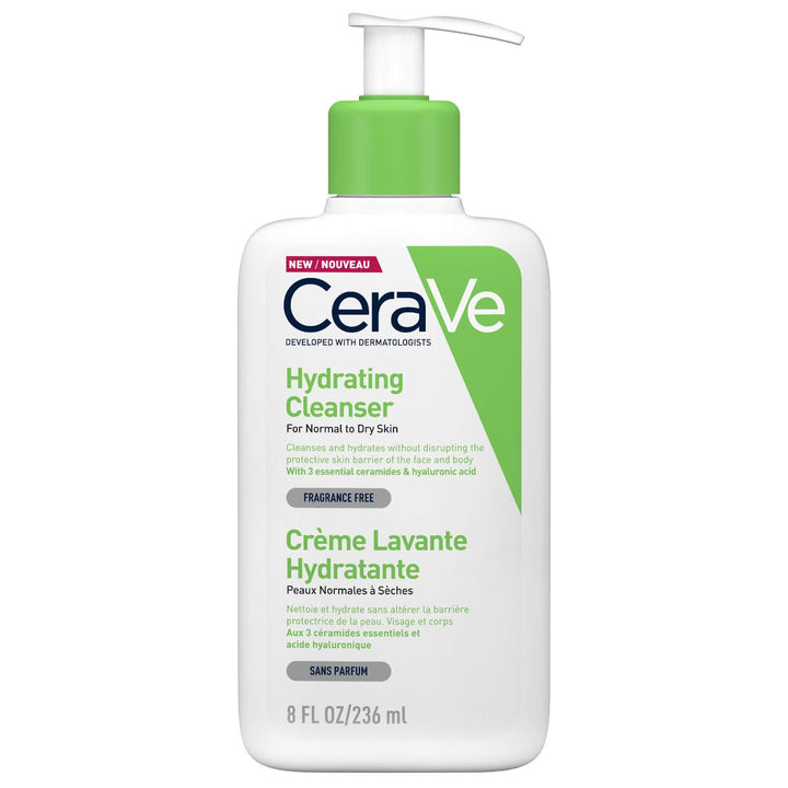 Cerave Hydrating Cleanser (236ml) Make Up Accessories