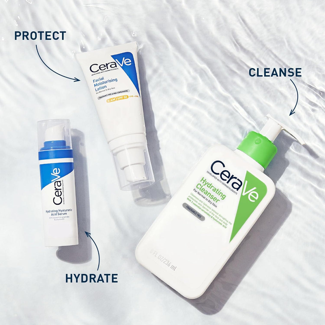 CeraVe Hydrating Cleanser (236ml) Make Up Accessories