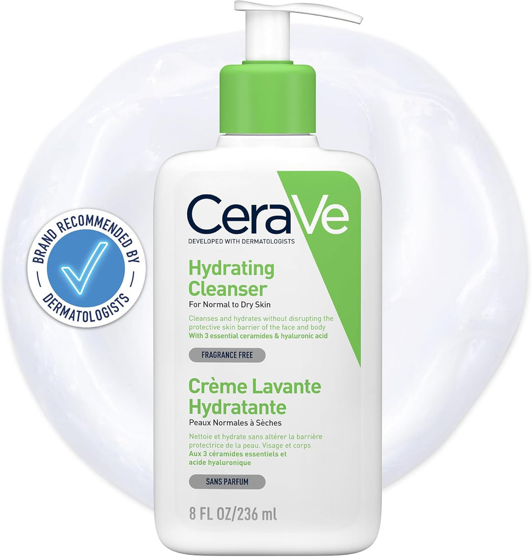 CeraVe Hydrating Cleanser (236ml) Make Up Accessories