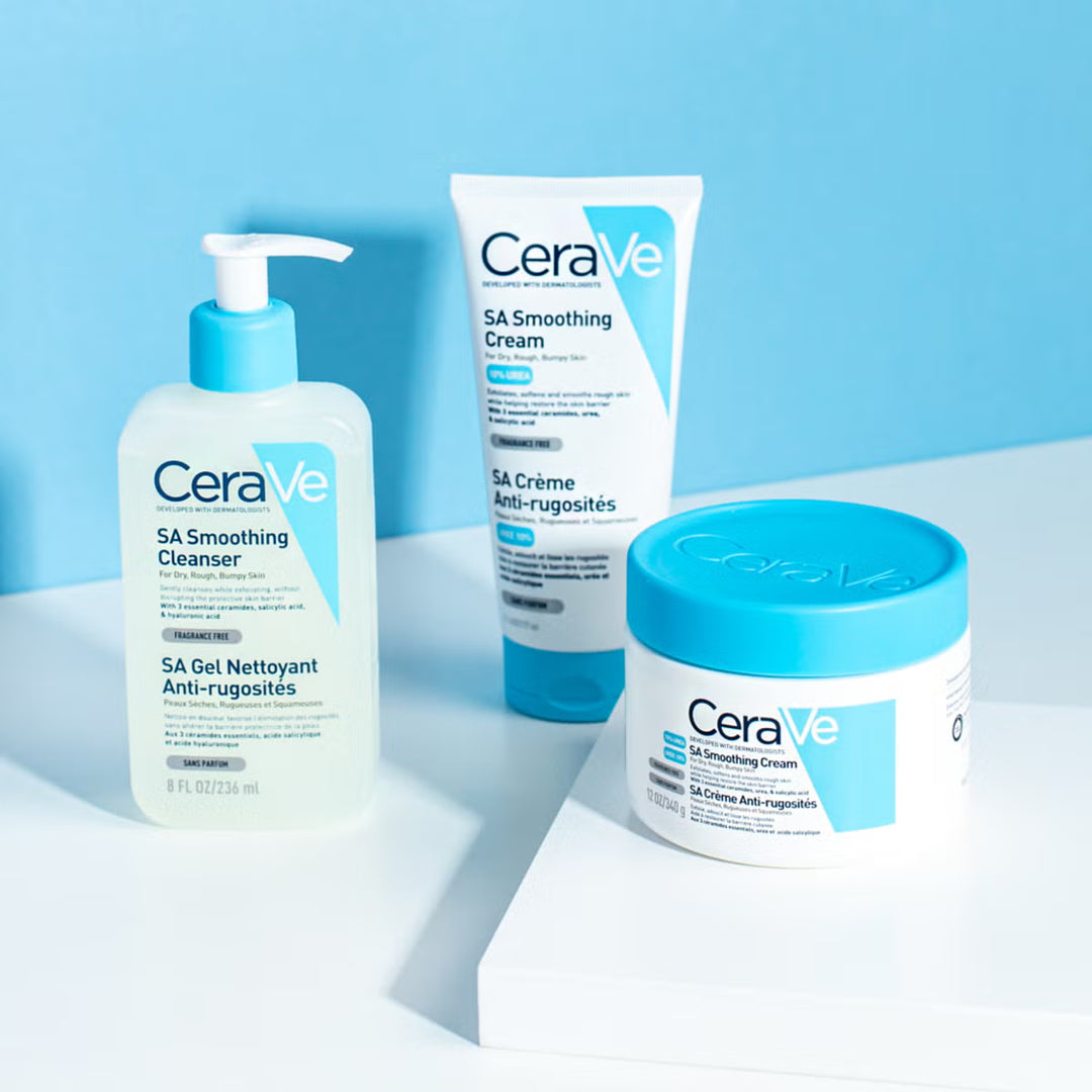 CeraVe SA Smoothing Cleanser 236ml Make Up Accessories CeraVe SA Smoothing Cleanser 236ml | Exfoliating Cleanser Ireland