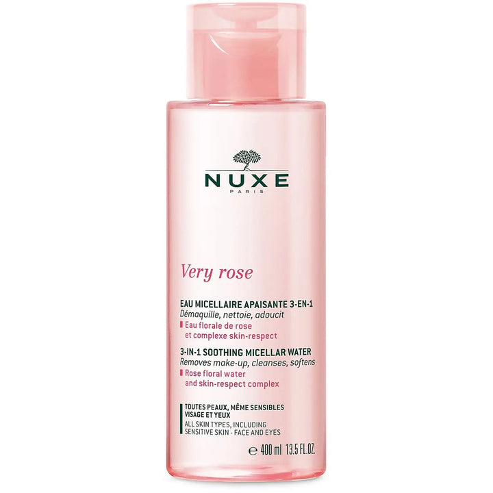 NUXE Very Rose 3-in-1 Soothing Micellar Water 400ml Make Up Accessories