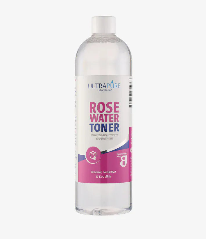 UltraPure Rosewater Cleanser 125ml Make Up Accessories UltraPure Rosewater Cleanser 125ml | Gentle Toner &amp; Cleanser Ireland