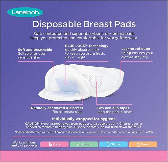 Lansinoh Disposable Breast Pads (24) Maternity