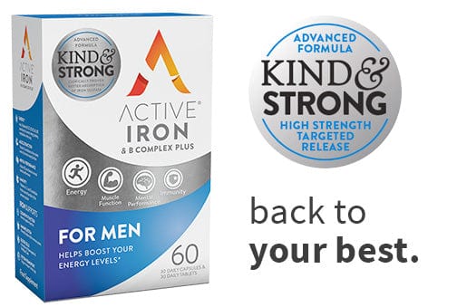 Active Iron & B Complex Plus for Men (60) Mens Health