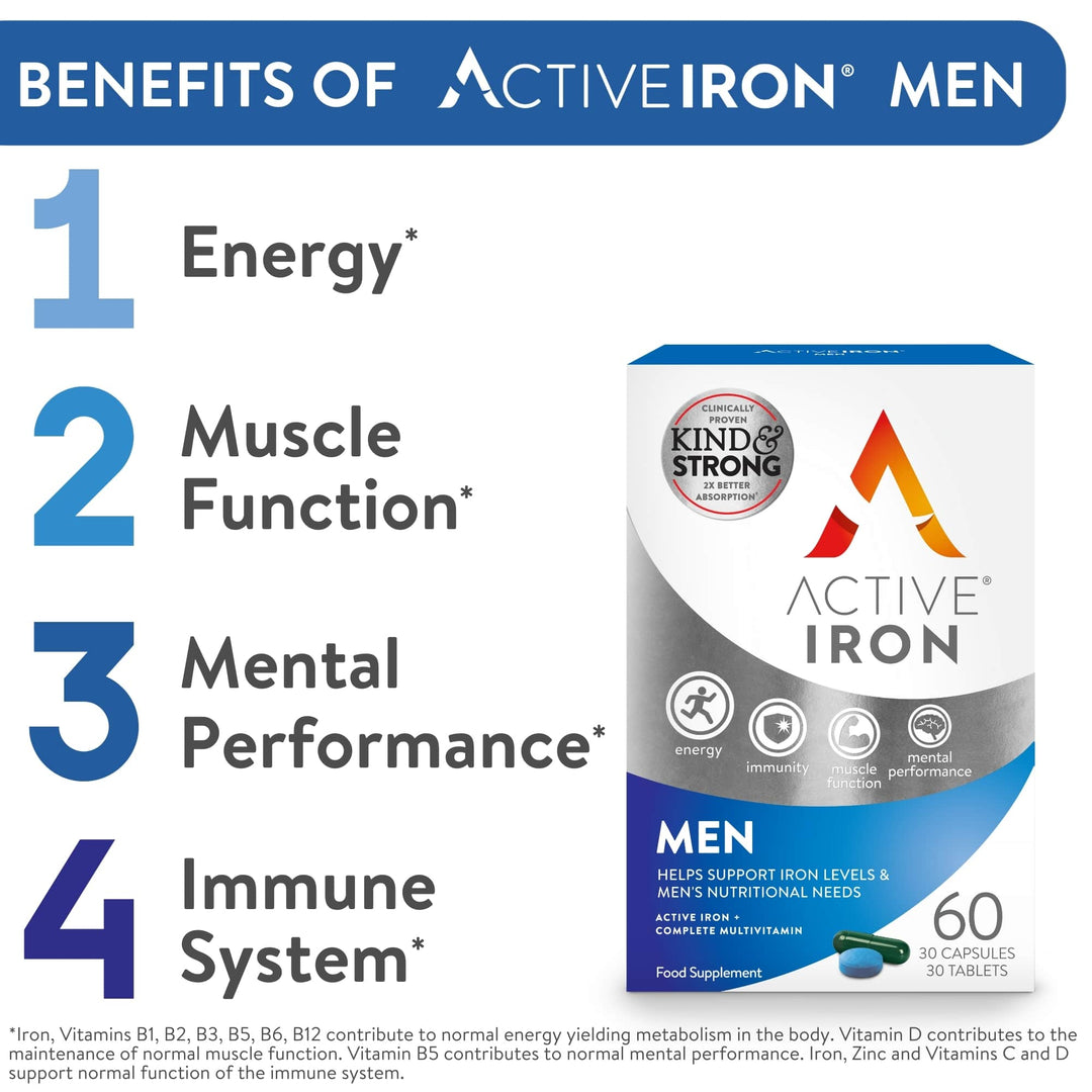 Active Iron for Men 60 Mens Health