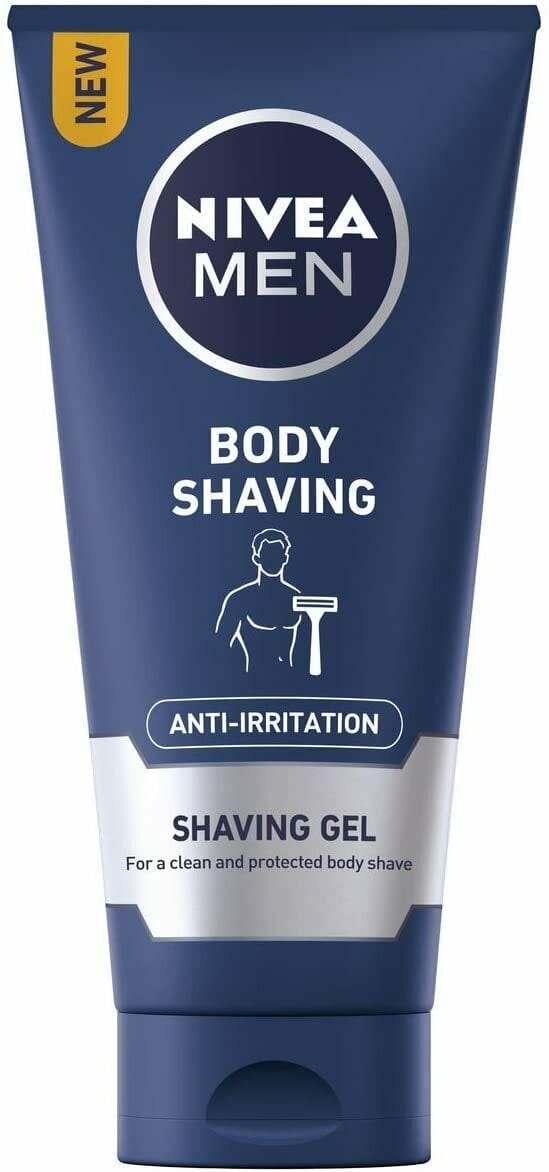 Nivea Men - Body Shaving Gel (200ml) Mens Toiletries