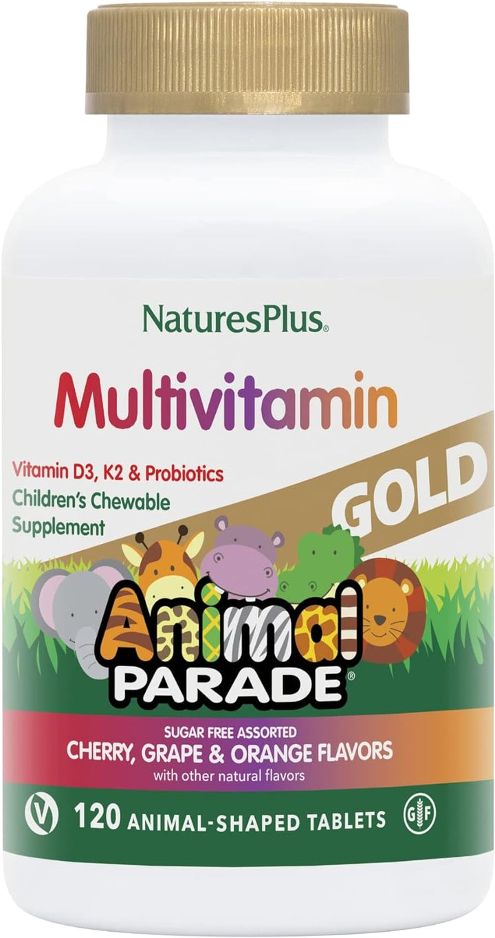 Animal Parade GOLD Childrens Chewable 120 Multi Vitamins