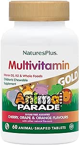 Animal Parade GOLD Childrens Chewable Multi 60 Multi Vitamins