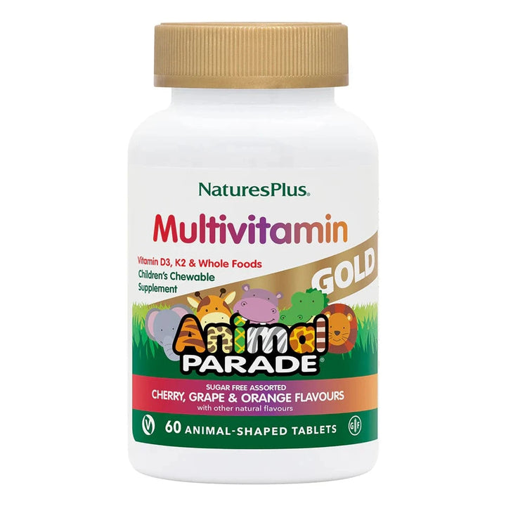 Animal Parade GOLD Multivitamin Childrens Chewables - Assorted 60 Multi Vitamins Animal Parade GOLD Multivitamin Childrens Chewables - Assorted 60