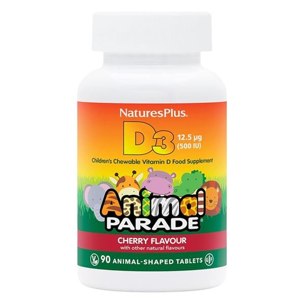 Animal Parade Vitamin D3 500IU Children’s Chewable 90 Tablets Multi Vitamins Animal Parade Vitamin D3 500IU Children’s Chewable 90 | Kids Vitamin D Ireland