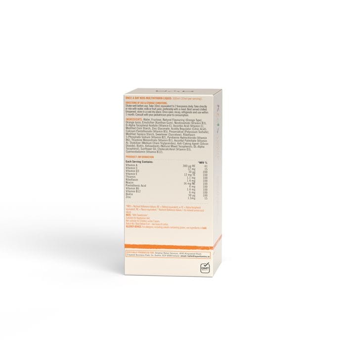 AYA Kids Liquid Multi 300ml Multi Vitamins AYA Kids Liquid Multivitamin 300ml | Children’s Daily Vitamin Ireland