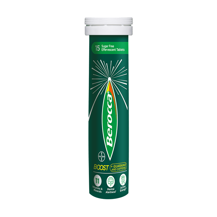 Berocca Boost 30’s + 15 Free (45 Tablets) Multi Vitamins Berocca Boost 45 Tablets | Energy &amp; Mental Performance Support Ireland