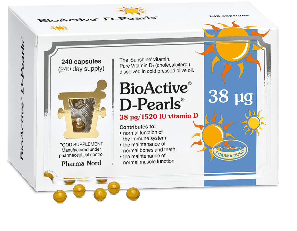 BioActive Vitamin D Pearls 38mcg 1,520IU (240) Multi Vitamins