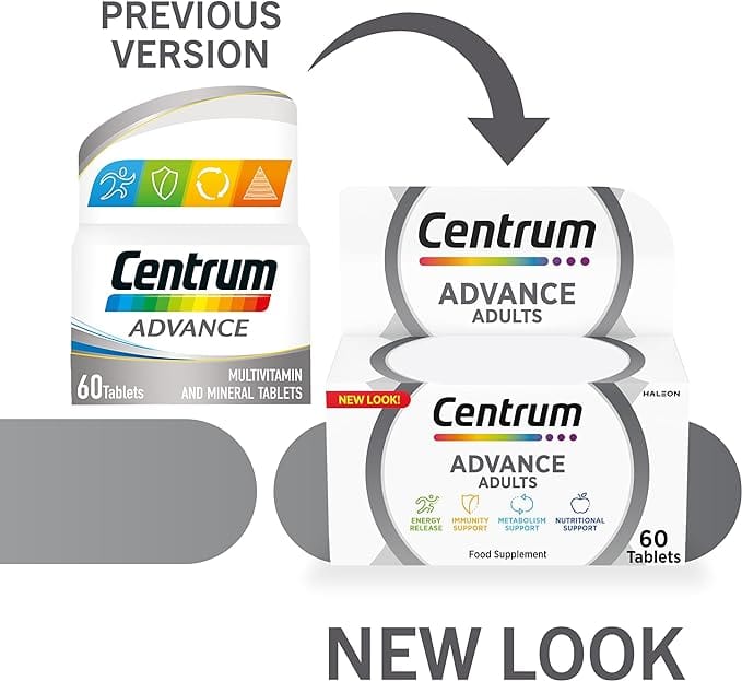 Centrum Advance Multivitamin Tablets 60s Multi Vitamins