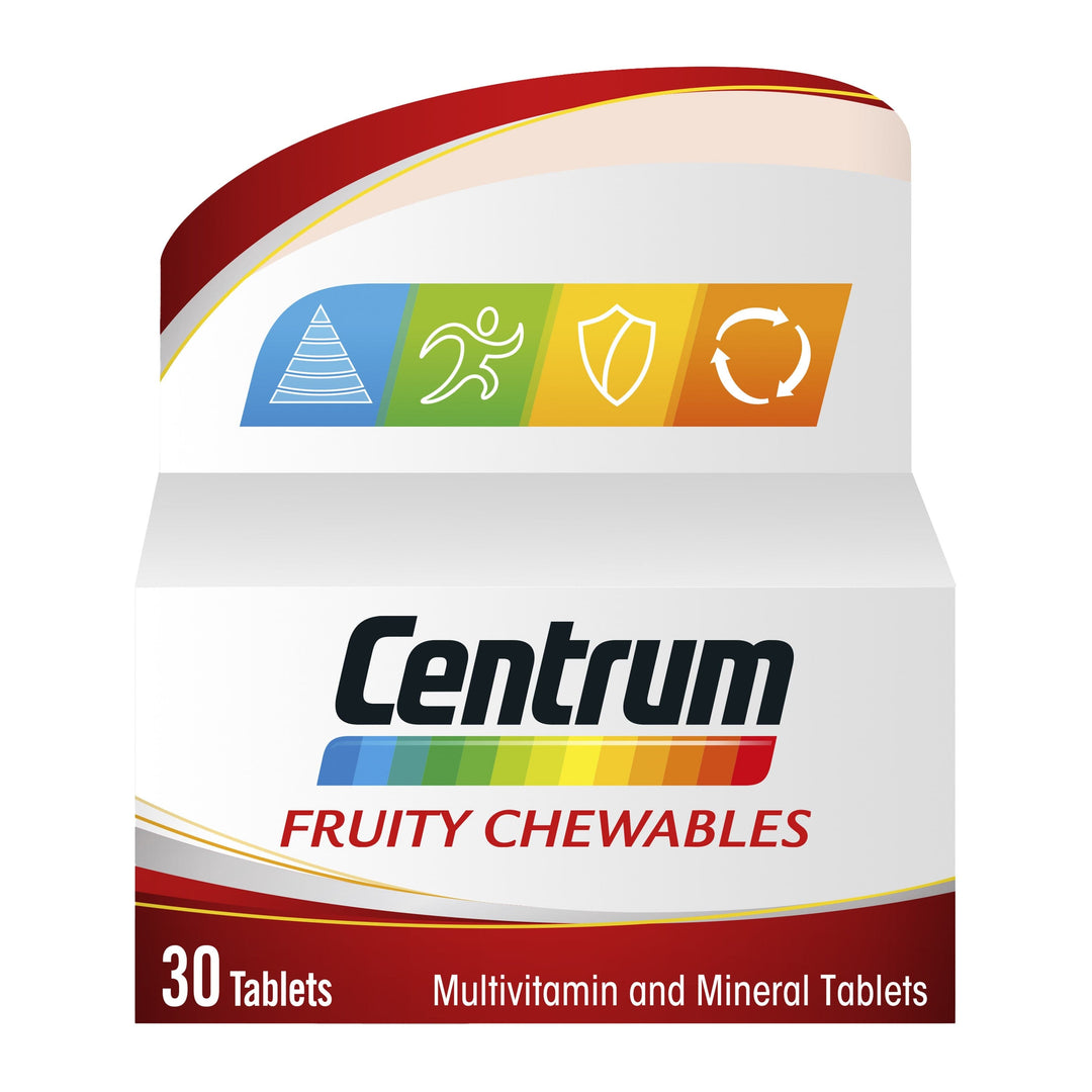 Centrum Fruity Chewables 30s Multi Vitamins