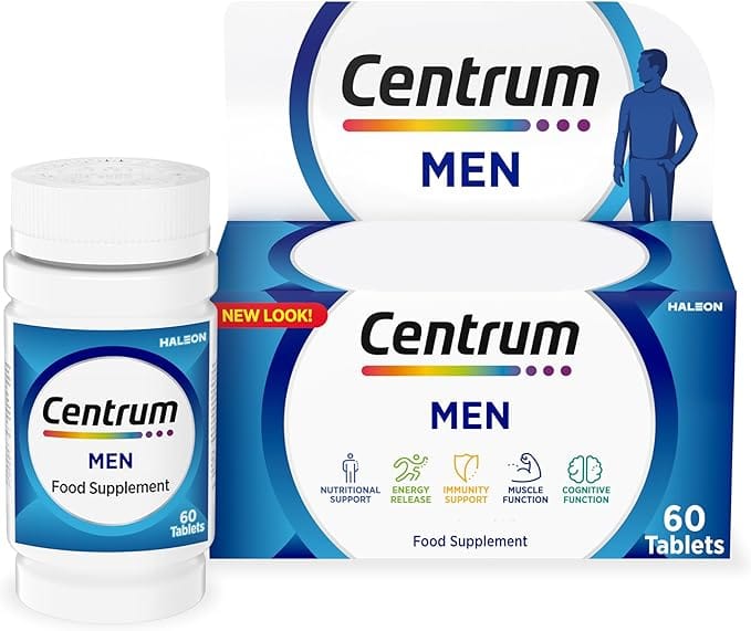 Centrum Men Multivitamin Tablets 60s Multi Vitamins