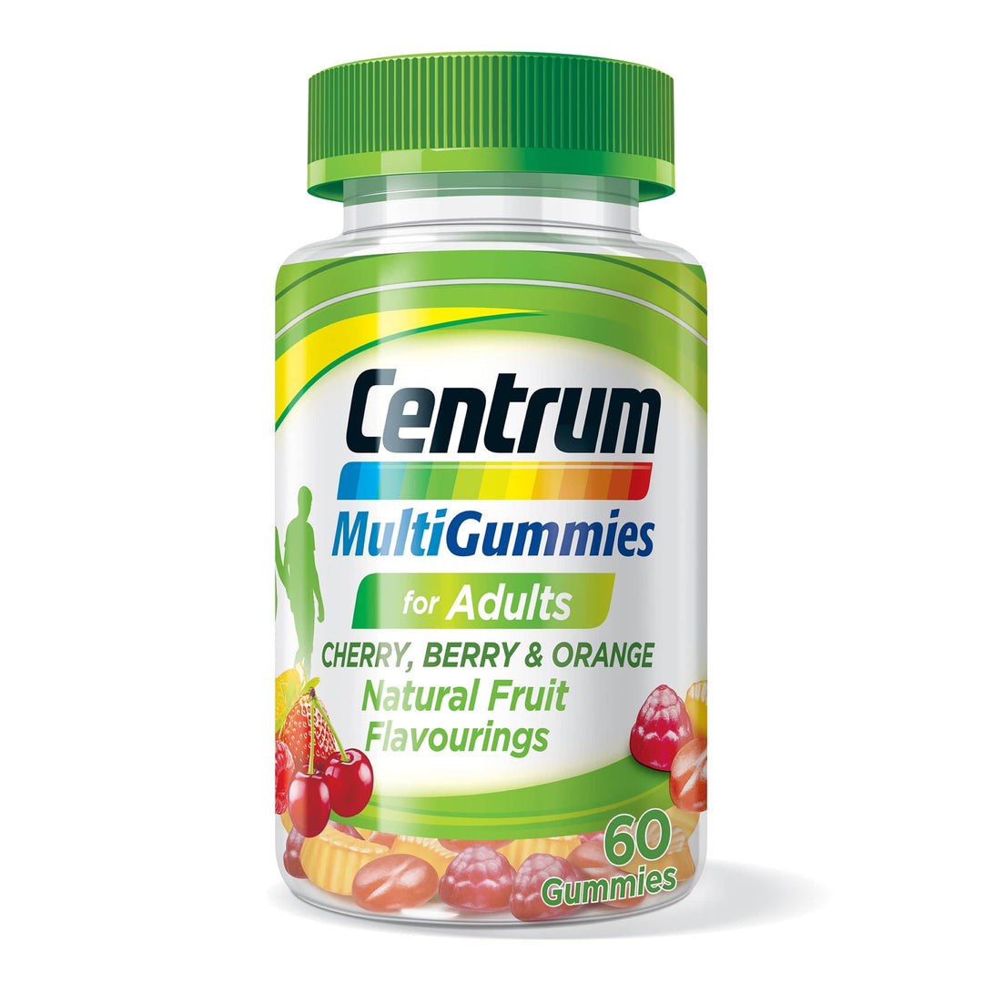 Centrum MultiGummies Mixed Flavour 60s Multi Vitamins