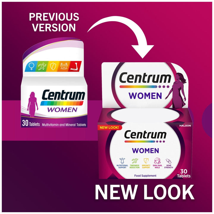 Centrum Women Multivitamin Tablets 30s Multi Vitamins