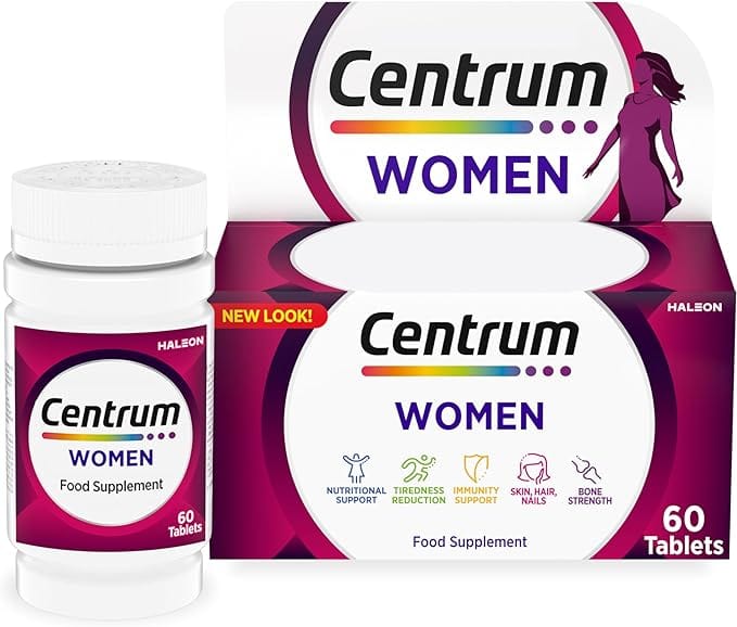 Centrum Women Multivitamin Tablets 60s Multi Vitamins